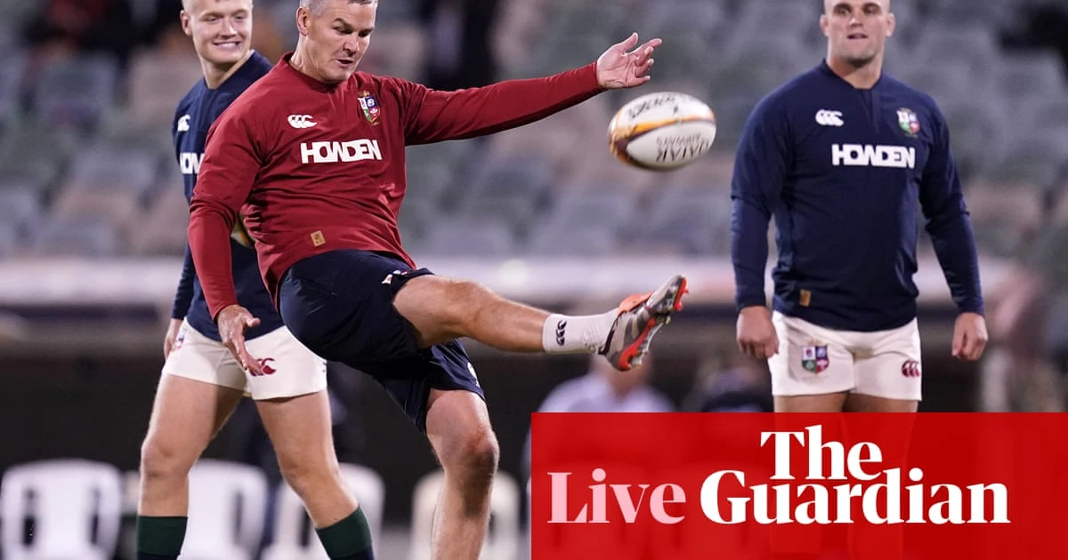 ACT Brumbies v British & Irish Lions: tour match – live