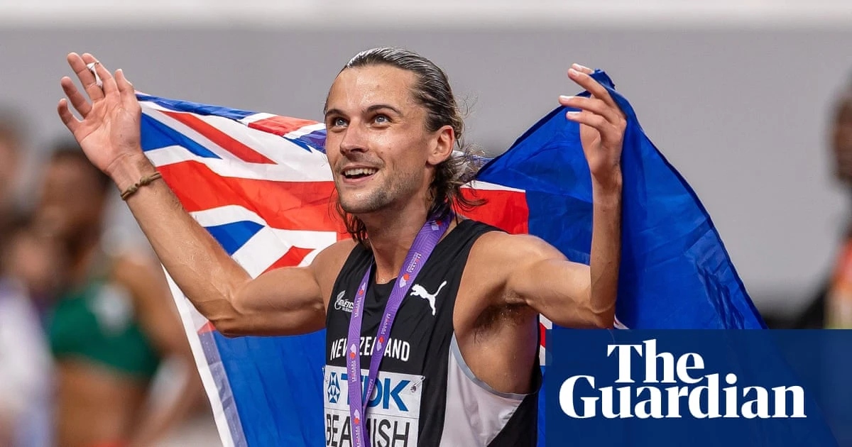 Golden George Beamish delivers kick for New Zealand athletics at world championships | Jack Snape