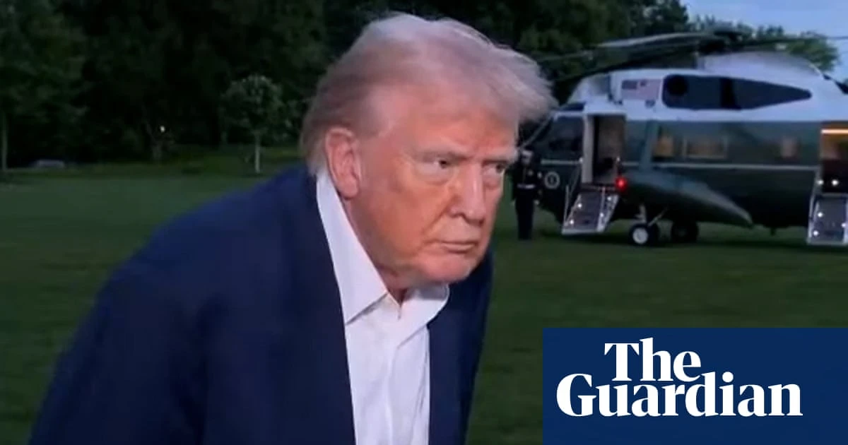 Trump says he is 'very friendly' with Albanese but has 'no idea' who ran against him – video