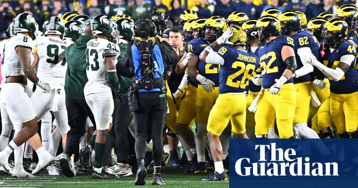 Players exchange punches at end of Michigan’s victory over ‘little bro’ MSU