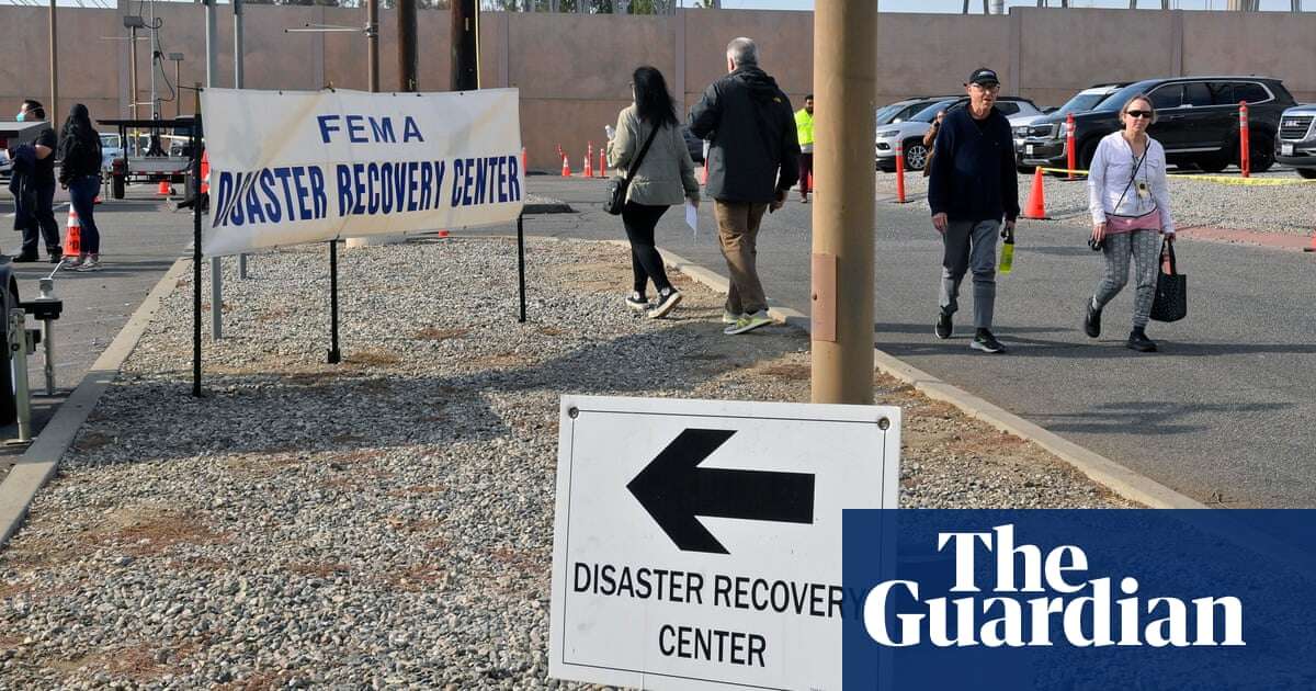 Fema workers responding to LA fires reportedly told to say ‘alien’ instead of ‘immigrant’