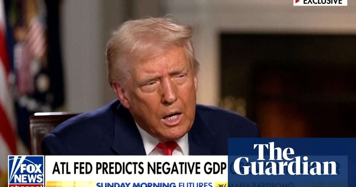 ‘I hate to predict things’: Trump downplays US recession fears amid trade tariffs – video