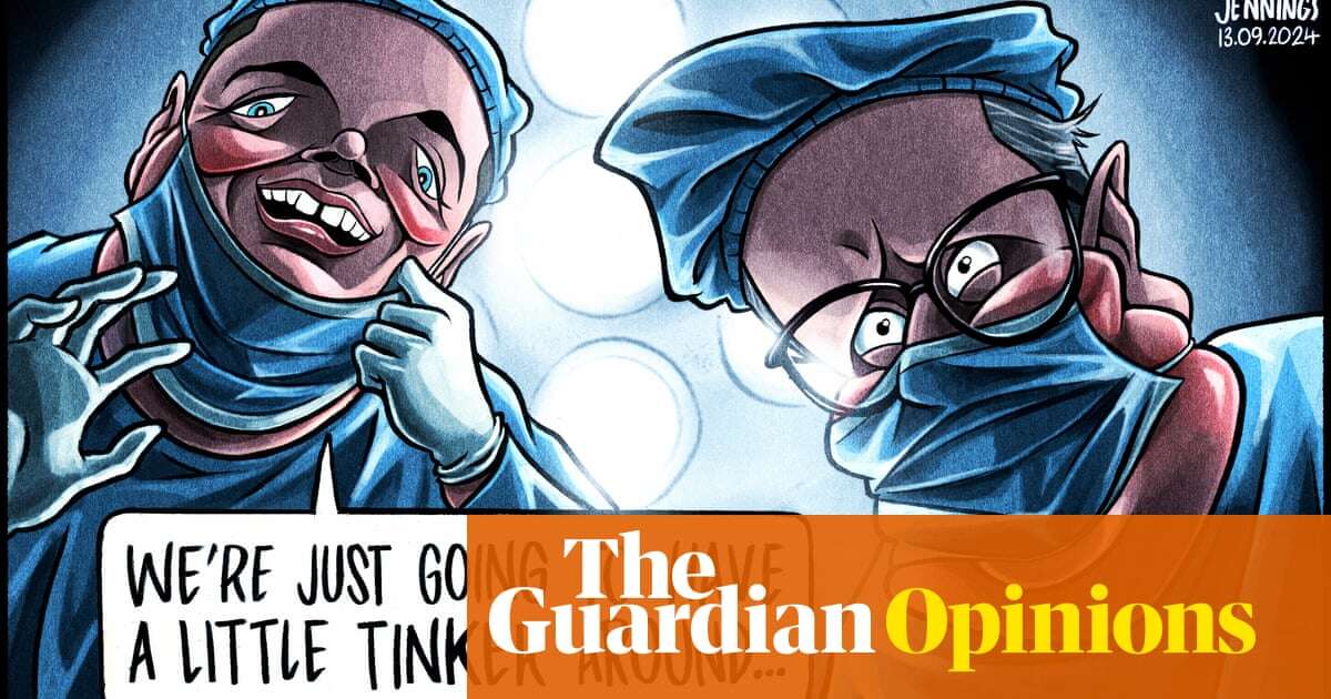 Ben Jennings on Labour’s plans to reform the NHS – cartoon