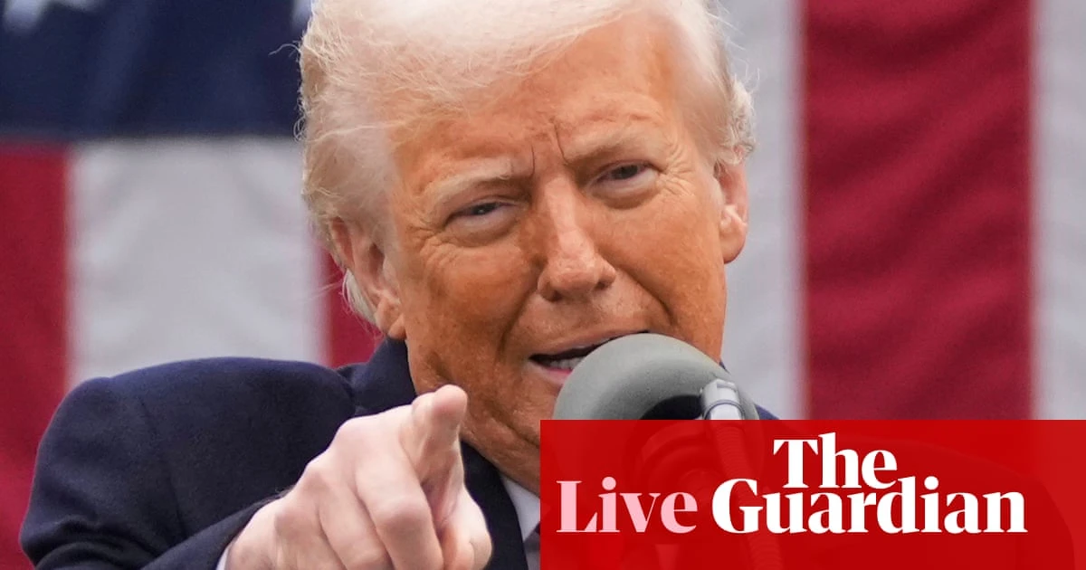 White House insists Trump tariffs to stay despite court ruling – US politics live