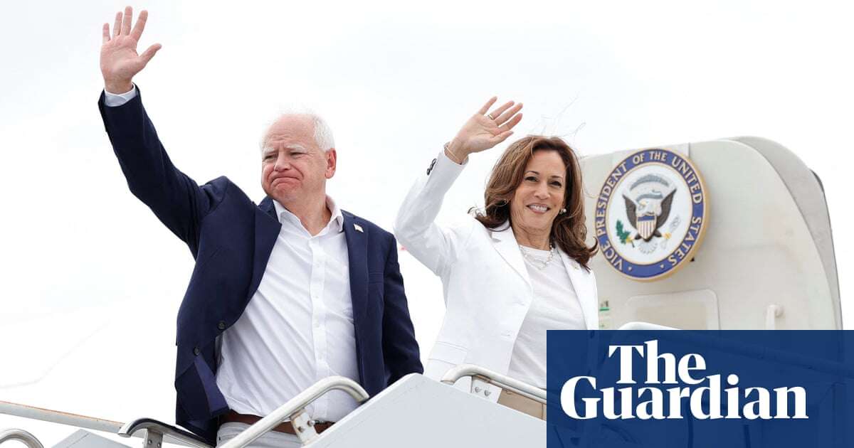 ‘Next question, please’ and Gaza war: key takeaways from Harris and Walz’s first interview