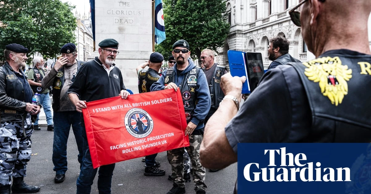 Benn says ‘no choice’ but to repeal NI legacy act as veterans stage protest