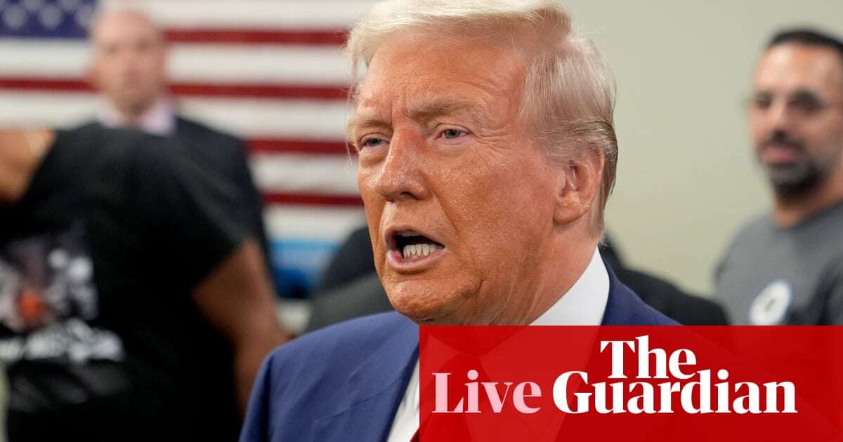 Trump calls Biden ‘very nice’ after president’s response to apparent assassination attempt; Harris focuses on youth vote – live