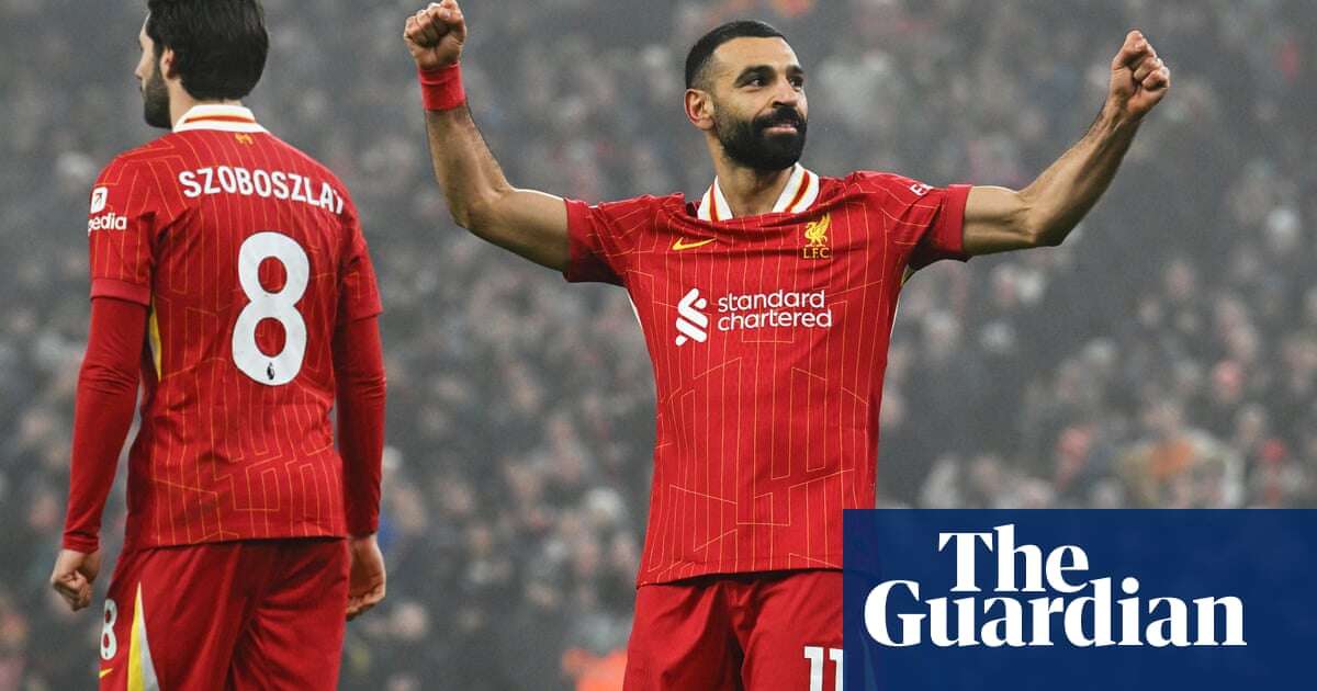 Mo Salah rounds off Liverpool recovery to sink Leicester and stretch lead