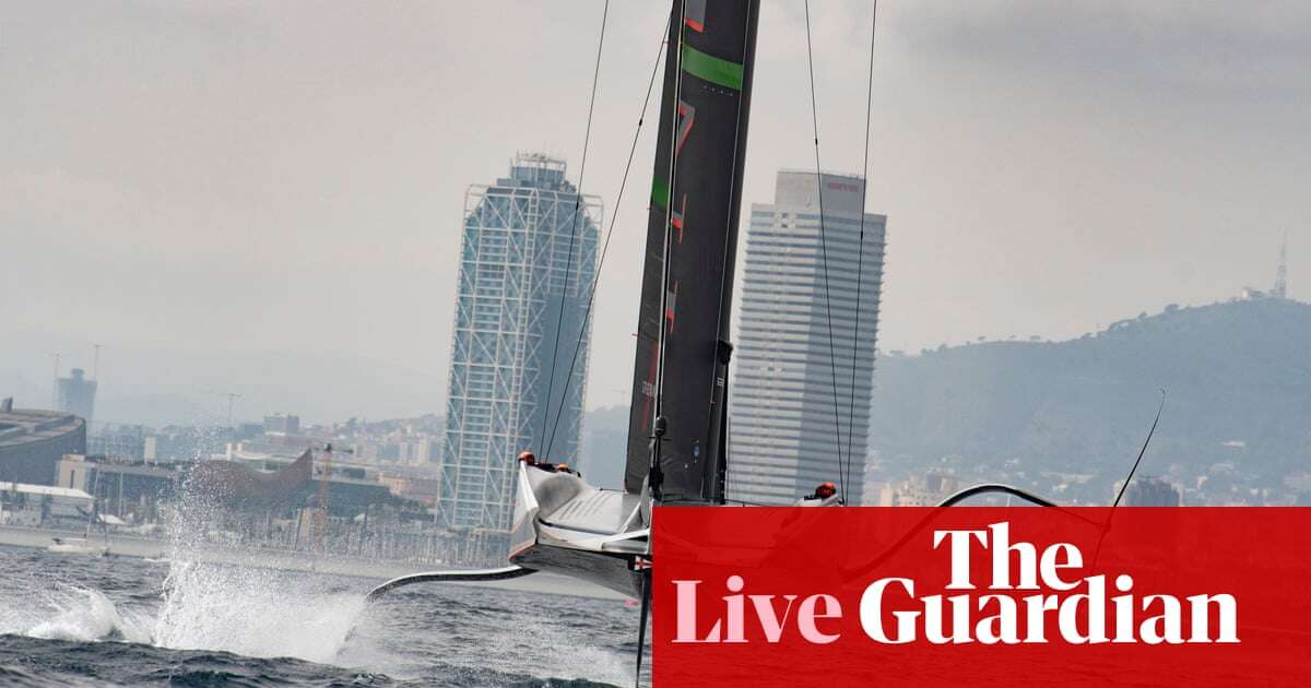 Great Britain v New Zealand: America’s Cup 2024 updates from races five and six – live