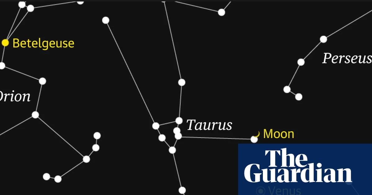 Starwatch: Venus to be joined by young crescent moon in night sky