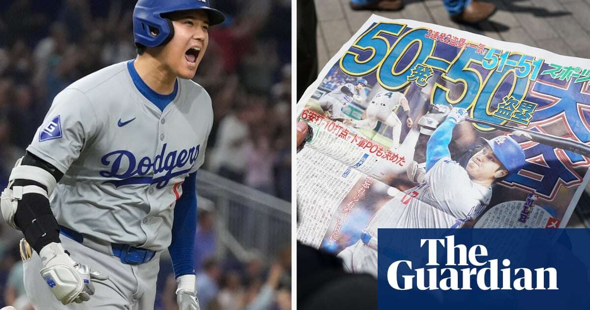 'I was waiting for this day': Japanese fans react as Shohei Ohtani makes baseball history – video