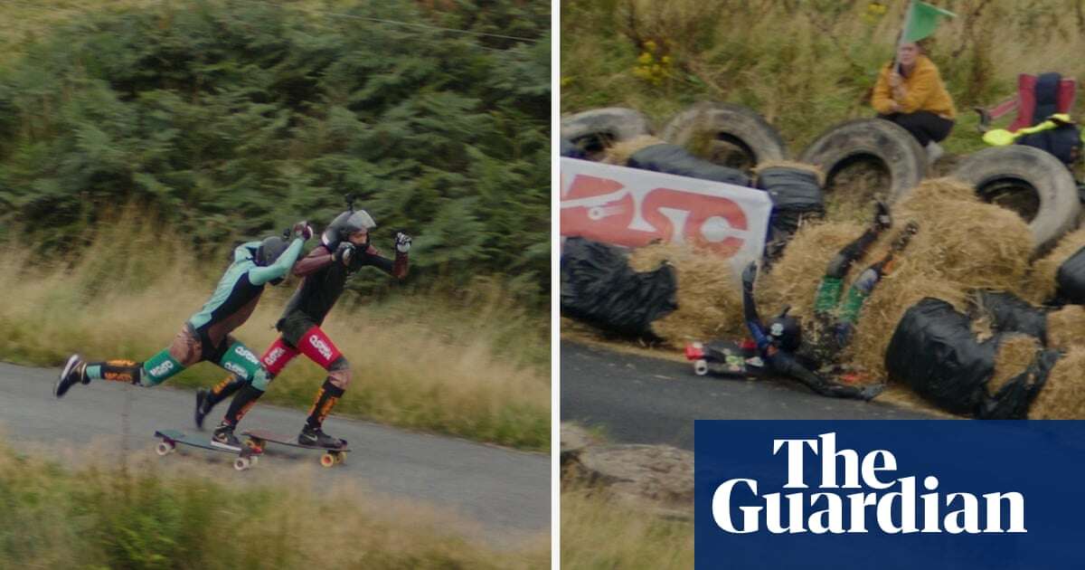 World Downhill Skateboarding Championship: crashes and champions – video