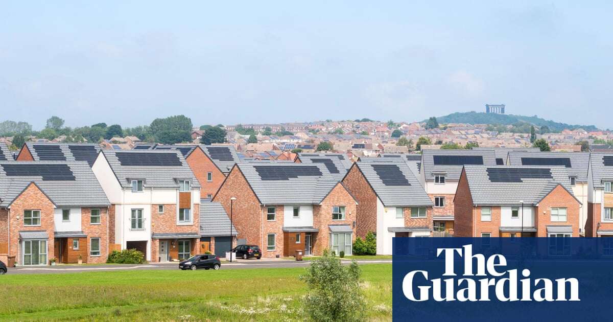 Labour considering weaker rules on solar panels for new homes in England