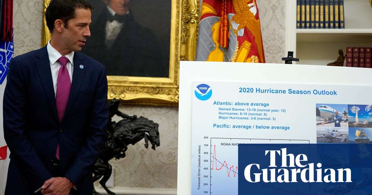 Trump picks former chief entangled in ‘Sharpiegate’ to lead Noaa