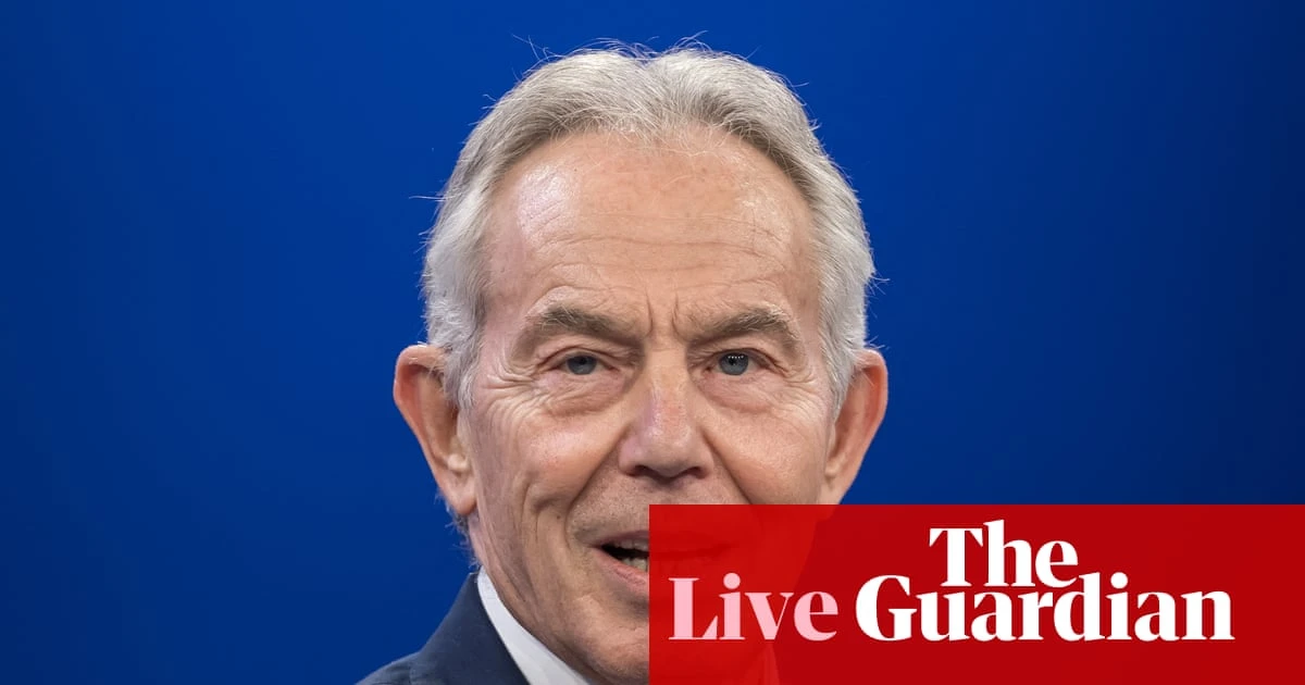 Minister rejects Blair intervention, accusing ex-PM of retreading old arguments – UK politics live