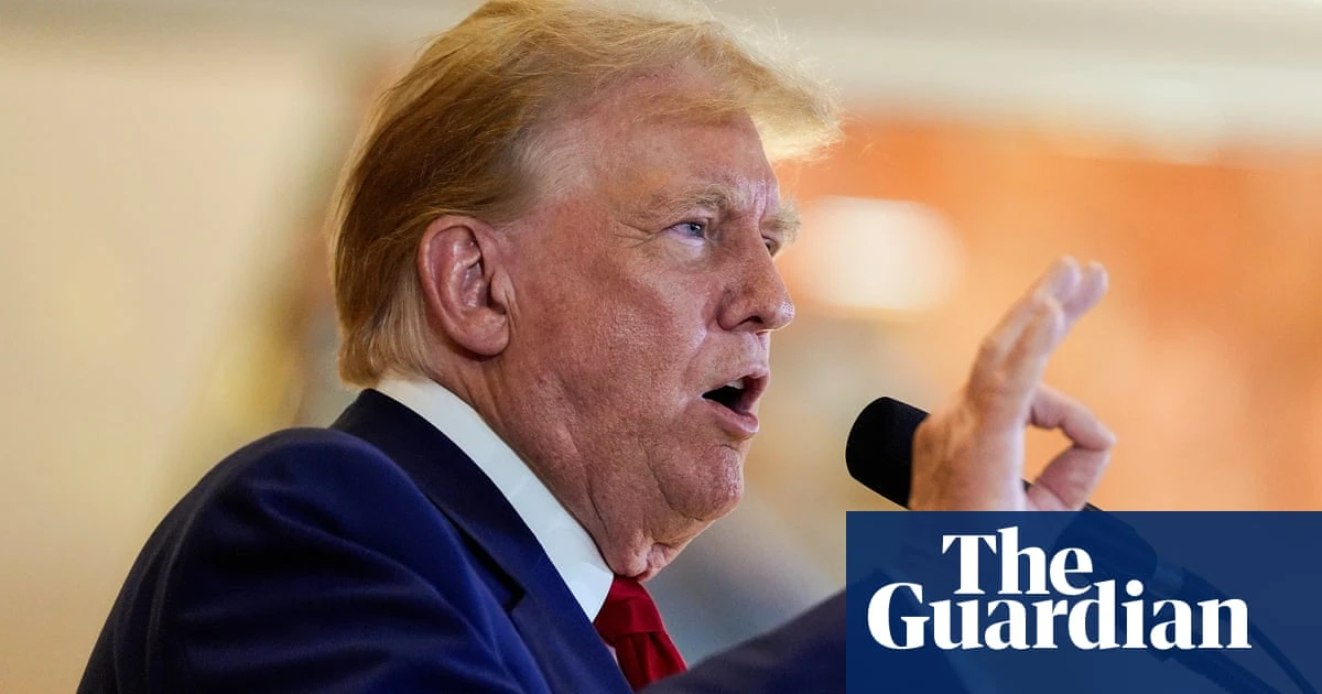 Trump calls on supreme court to annul his guilty verdict in hush-money case