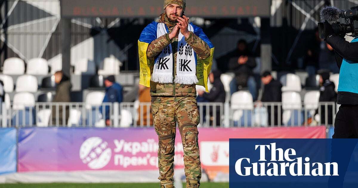 ‘It’s important we saved our sport’: Ukraine’s footballers play on in conflict’s shadow