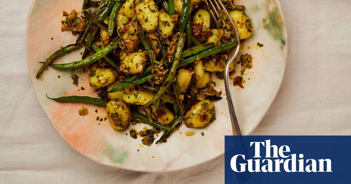 Meera Sodha’s vegan recipe for blistered beans with gnocchi Trapanese | The new vegan