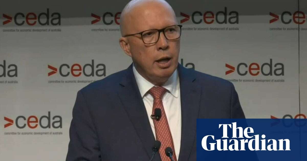 Dutton says Coalition will release nuclear power plan costings 'at a time of our choosing'  – video