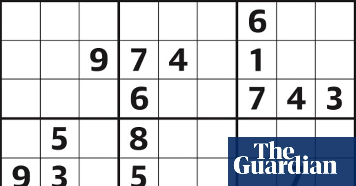 Sudoku 6,974 medium