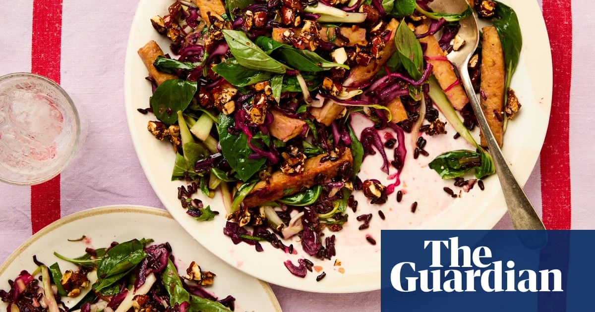 Meera Sodha’s vegan recipe for black rice, red cabbage and tempeh salad | The new vegan
