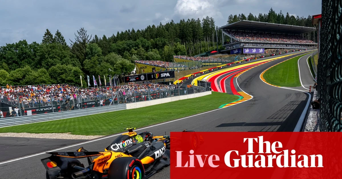 Belgian Grand Prix: Formula One updates from Spa – live