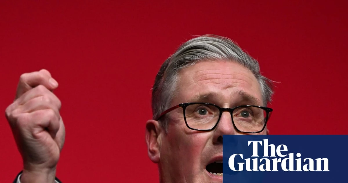 Starmer’s conference speech sets up choice between Labour and Reform UK