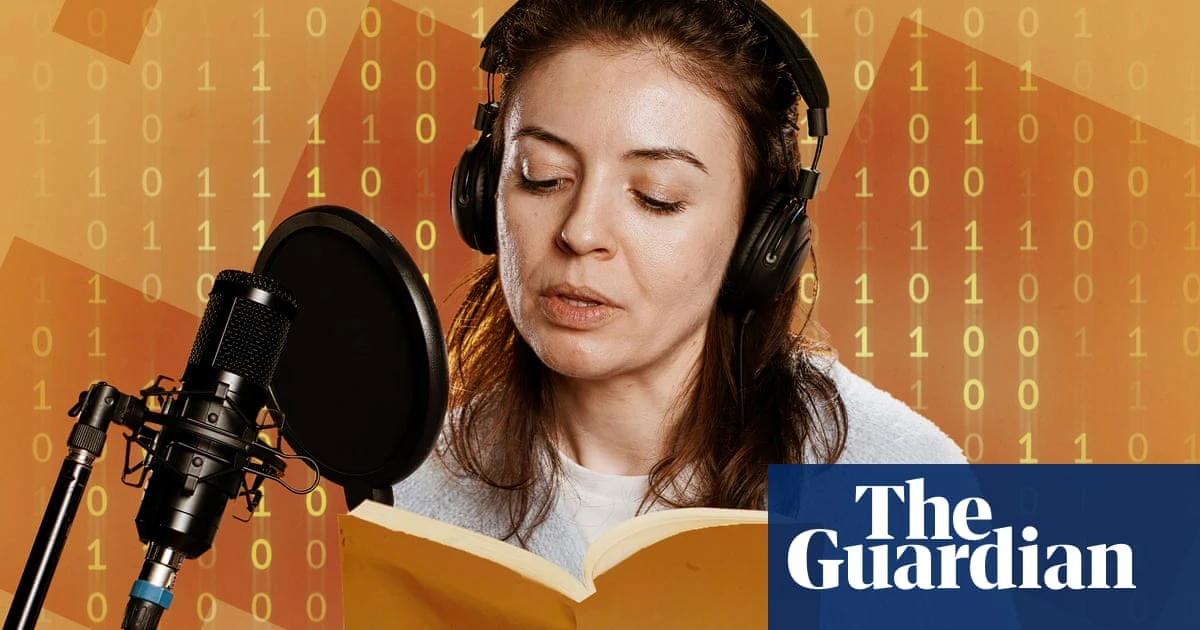 ‘AI doesn’t know what an orgasm sounds like’: audiobook actors grapple with the rise of robot narrators