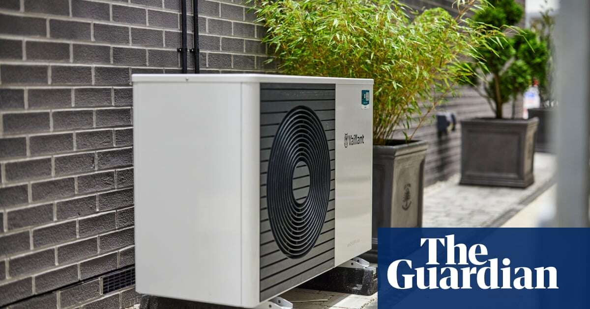 UK’s drive to install heat pumps stymied by ‘lack of demand and skill shortage’