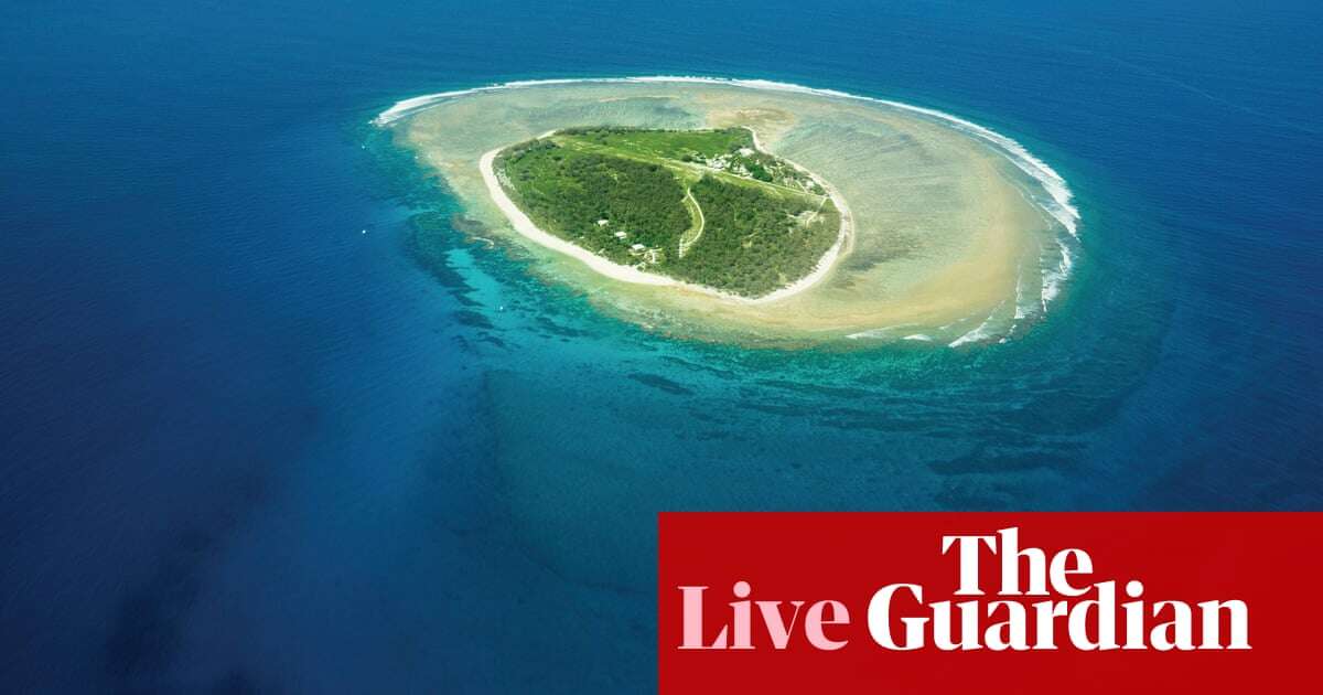 Australia news live: search for man missing off Great Barrier Reef after yacht overturned; Adelaide’s pandas to be replaced with new pair