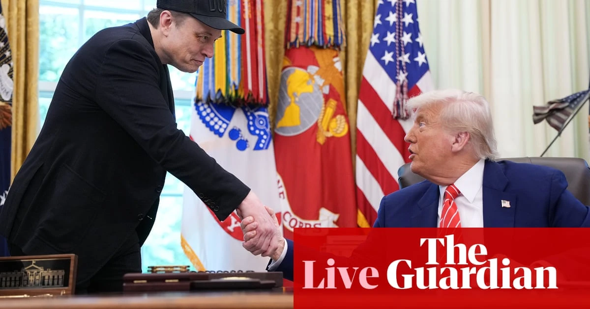 Elon Musk attacks Trump’s ‘big beautiful’ tax bill as ‘outrageous’ and says it will cause deficit to grow to $2.5tn – US politics live