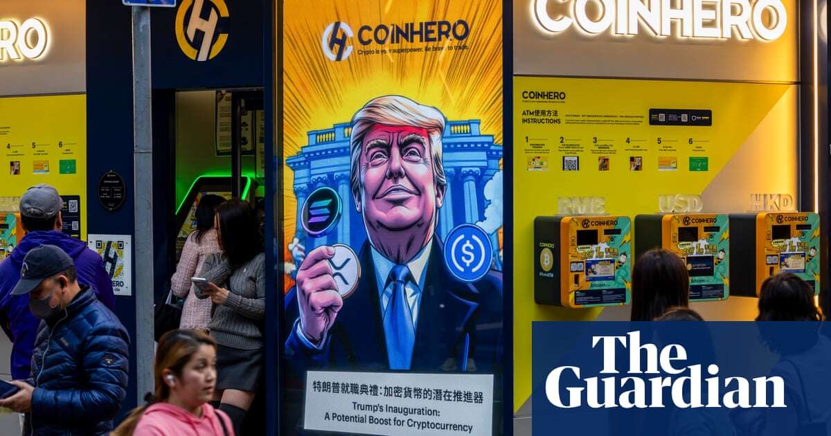 Experts alarmed by Trumps’ crypto meme coins: ‘America voted for corruption’