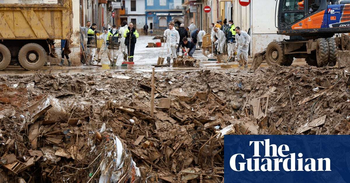 Almost half of Valencia’s flood victims were aged over 70, figures show