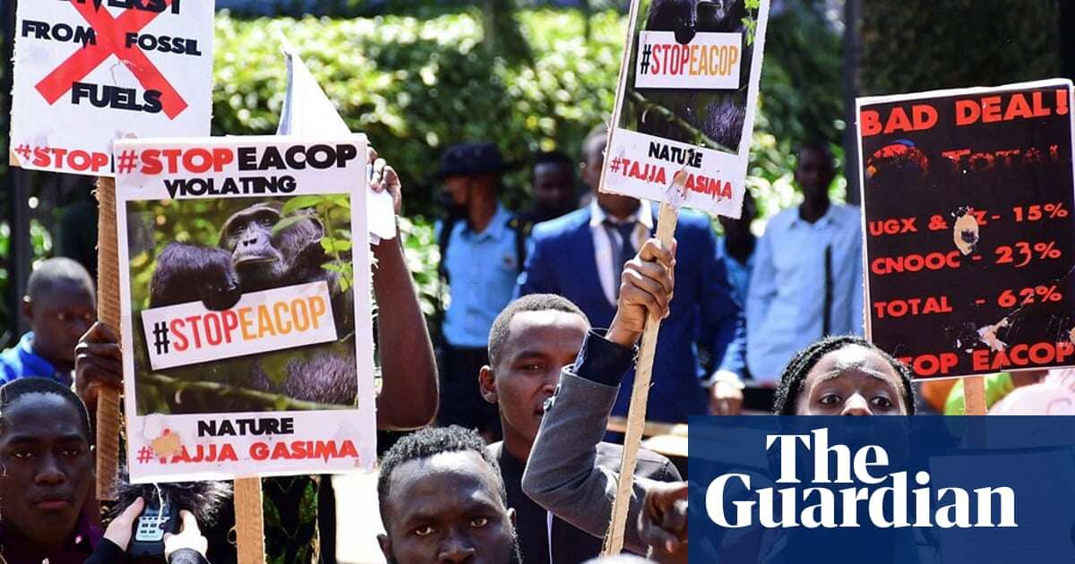 Ugandan oil pipeline protester allegedly beaten as part of ‘alarming crackdown’