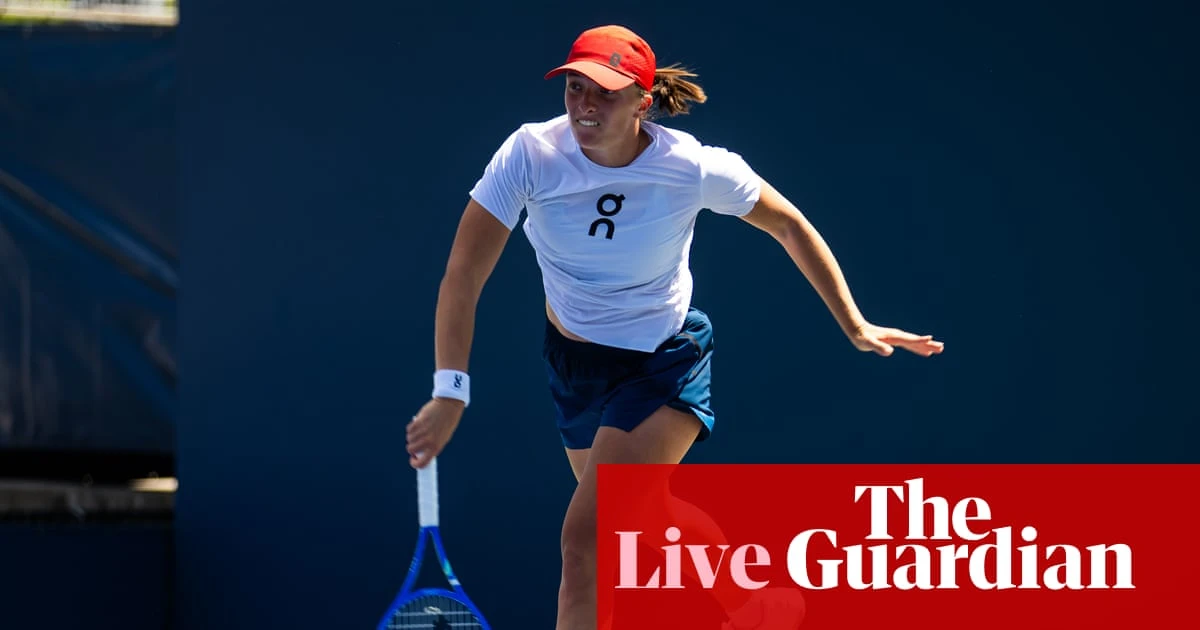 US Open tennis day three: Jannik Sinner and Iga Swiatek in action – live