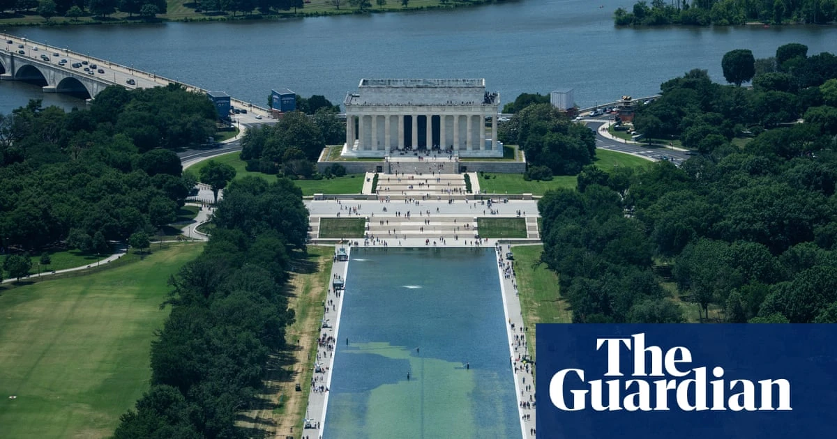 Trump acknowledges ‘real problems’ at reflecting pool after $14m makeover, blaming ‘vandalism’