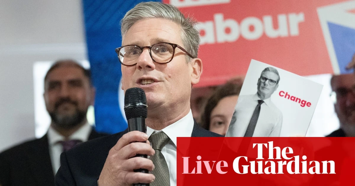 General election live: Tory failure has left Labour with hard choices, says Streeting as he defends manifesto