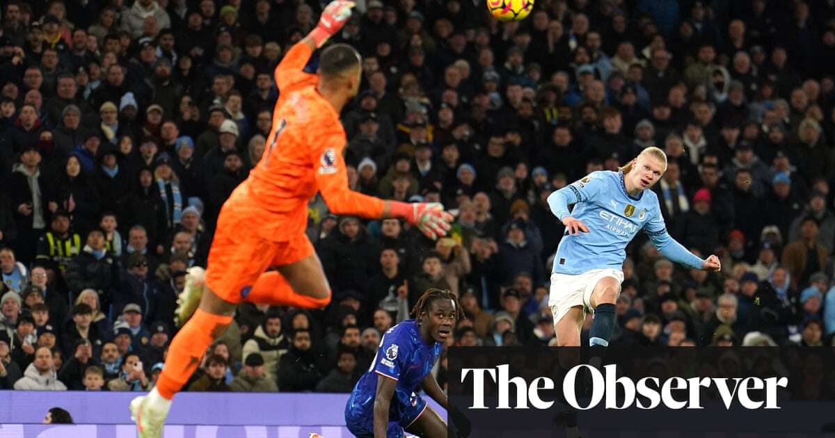 Haaland magic earns Manchester City win over Chelsea after Khusanov error