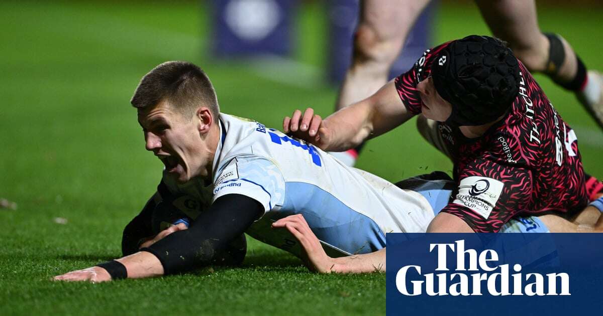 Sam Prendergast double eases Leinster to victory against Bristol