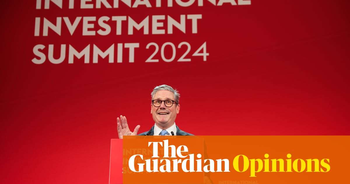 Starmer tries – and fails - to keep up with the investment summit jargon | John Crace