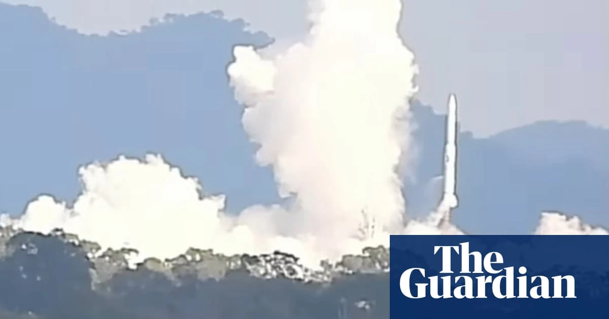 Australian-made orbital rocket crashes after launch in Queensland – video