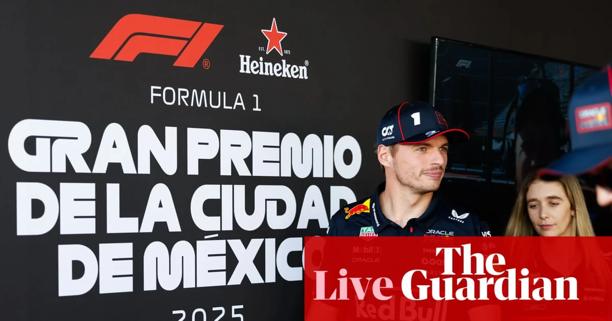 Mexico Grand Prix: Formula One qualifying – live updates