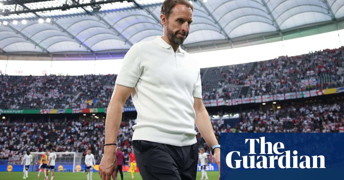 England players not fit enough to press effectively, claims Gareth Southgate