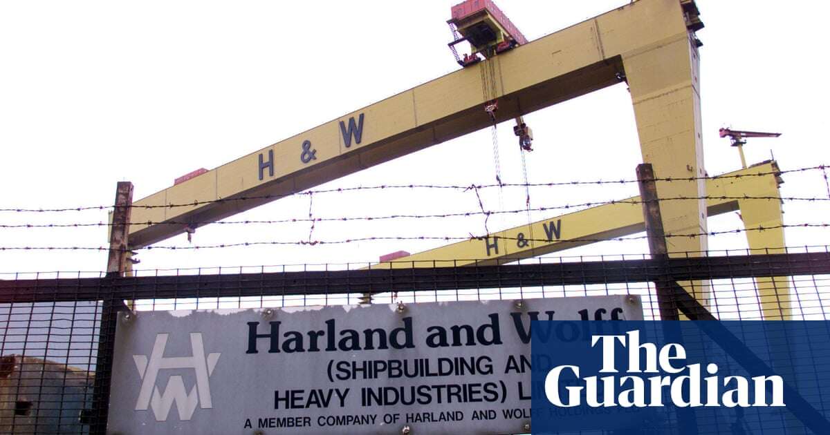 UK should ‘repurpose’ Belfast shipyard to make green infrastructure