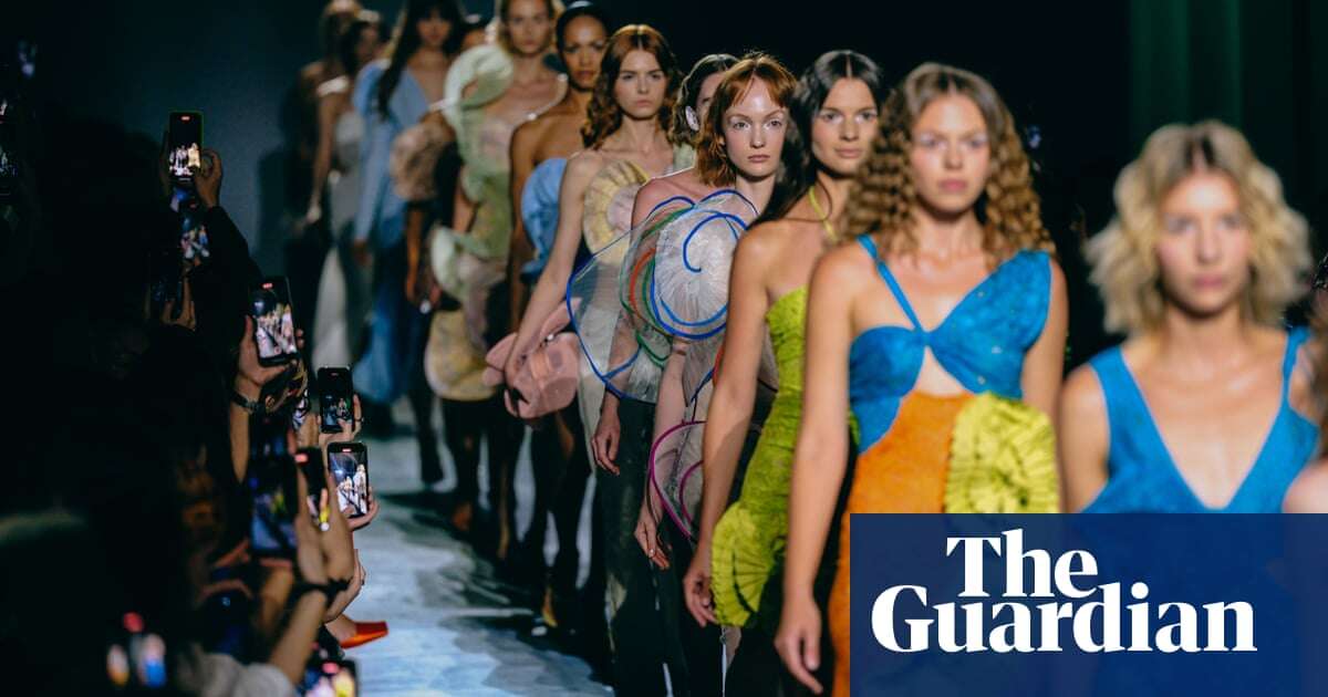 ‘We learned to live with war’: Ukrainian fashion week makes poignant return