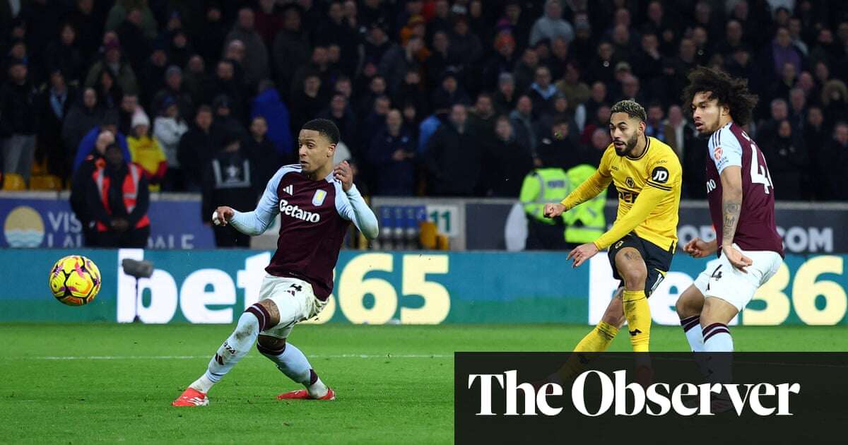 Cunha caps welcome win as Wolves beat Aston Villa and move out of drop zone