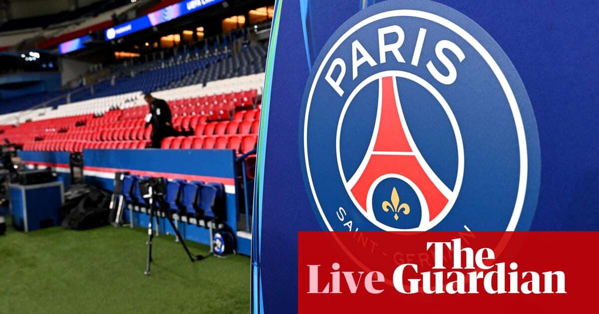 Paris Saint-Germain v Liverpool: Champions League last 16, first leg – live