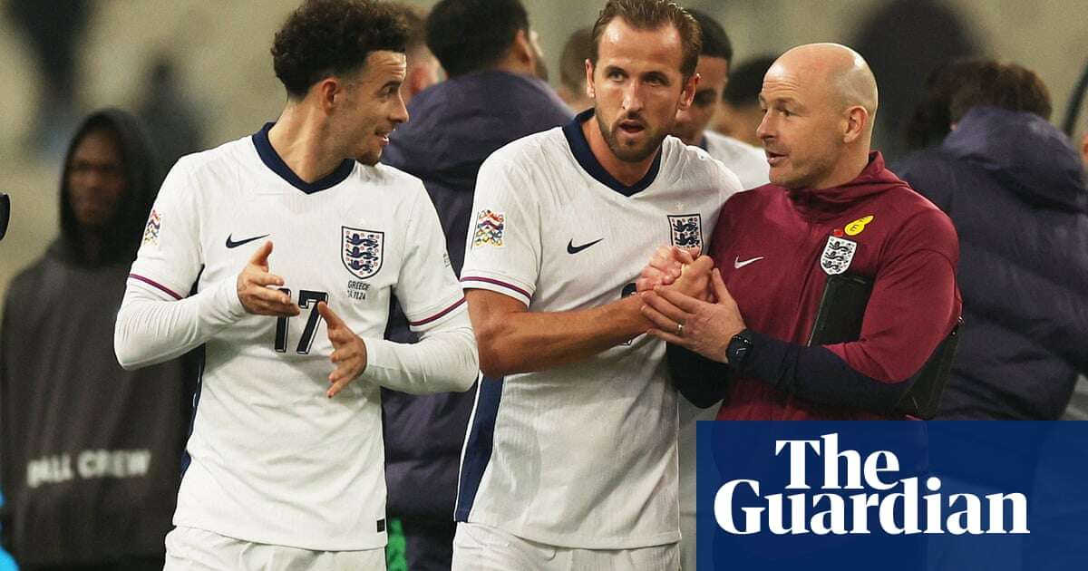 Lee Carsley praises young players in Nations League victory over Greece – video