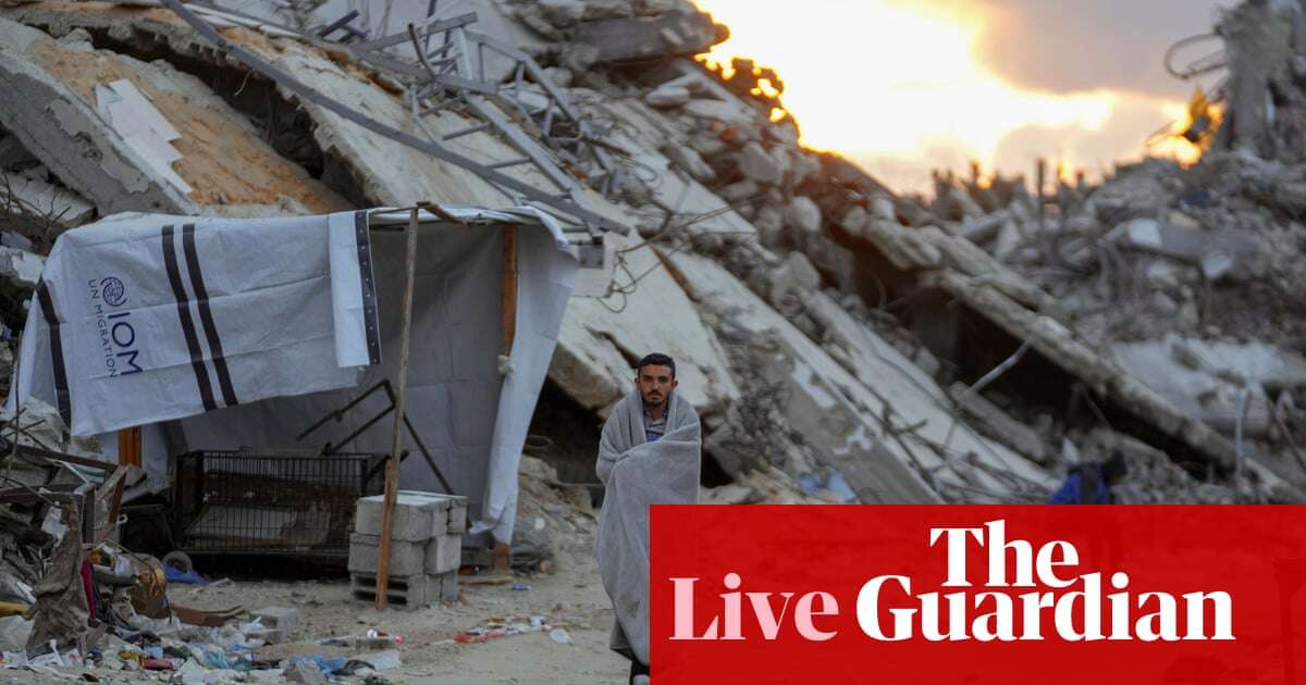 Trump’s insists ‘everybody loves’ his plan for US to ‘take over’ Gaza amid global condemnation – live