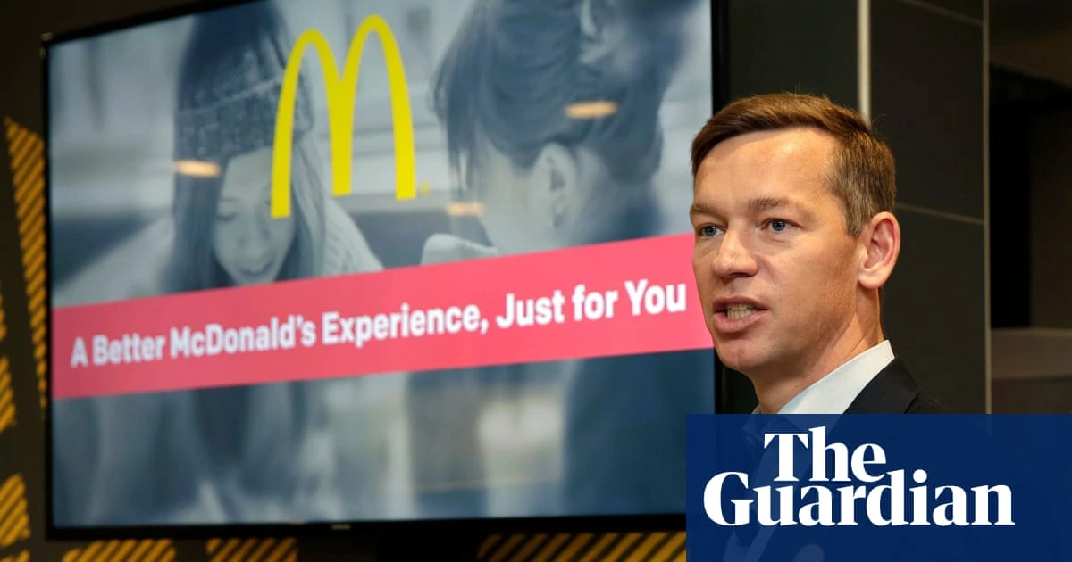 McDonald’s CEO blames mother’s etiquette training for awkward burger bite in video